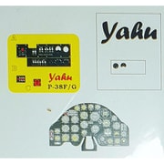 YMA4889 1/48 ディティールアップパーツ P-38G ライトニング 着色計器板 (タミヤ用） [プラモデル用パーツ]