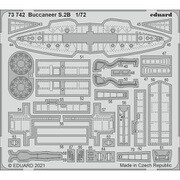 EDU73742 1/72 ディティールアップパーツ バッカニア S.2B エッチングパーツ (エアフィックス用) [プラモデル用パーツ]