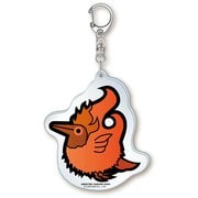 モンスターハンターライズ アクリルプッシュキーホルダー 紅ヒトダマドリ [キャラクターグッズ]