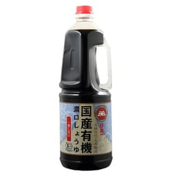 日本一 国産有機濃口しょうゆ 1800ml