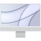 Apple iMac 24インチ Retina 4.5Kディスプレイ Apple M1チップ/8コアCPU/8コアGPU/SSD 512GB/メモリ 8GB/シルバー [MGPD3J/A]
