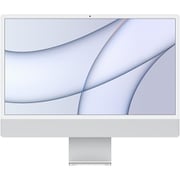 Apple iMac 24インチ Retina 4.5Kディスプレイ Apple M1チップ/8コアCPU/8コアGPU/SSD 512GB/メモリ 8GB/シルバー MGPD3J/A