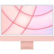 Apple iMac 24インチ Retina 4.5Kディスプレイ Apple M1チップ/8コアCPU/8コアGPU/SSD 256GB/メモリ 8GB/ピンク [MGPM3J/A]