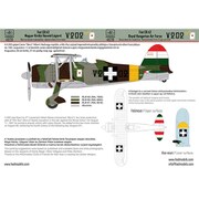 HAD48228 1/48 エアクラフト用デカール フィアット CR.42 王立ハンガリー空軍 V.202 [プラモデル用品]