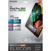 TB-A21PLFLGG [iPad Pro 12.9インチ 第5/4/3世代（2021/2020/2018年） ガラスフィルム 0.33mm 指紋防止 気泡防止]