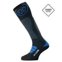 S-アルパイン スキーソックス BK/BL（01） XSサイズ（22-23cm） 3227731