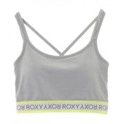 MY 1st ROXY BRA RBR211503 GRY Lサイズ [スポーツブラ]