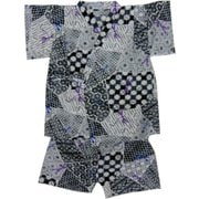 トンボ 甚平 キッズ 100cm グレー 6813751-100