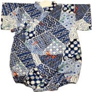 トンボ ロンパース 70cm 紺 6813757-70