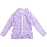 6813624-90 [OrangeBonbon jewelryシェル ラッシュガード キッズ 90cm パープル]