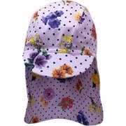 6813632-S [OrangeBonbon FlowerDot スイムキャップ キッズ Sサイズ ピンク]