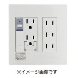 PTC2-A15FE [プレトラックコンセント 多回路用 2列タイプ アラーム]