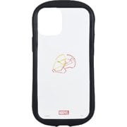 MV-171D [iPhone 12 mini 用 ハイブリッドクリアケース MARVEL アイアンマン]