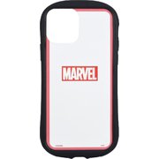 MV-172A [iPhone 12 / iPhone 12 Pro 用 ハイブリッドクリアケース MARVEL ロゴ]