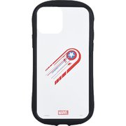 MV-172C [iPhone 12 / iPhone 12 Pro 用 ハイブリッドクリアケース MARVEL キャプテン・アメリカ]