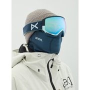 ダブリューエムワン エムエフワン アジアンフィット WM1 MFI W/SPR ASIAN FIT 20337103400 (650)NAVY/PRCV VRBL BLUE [スキー ゴーグル レディース]