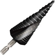 クロステップドリル 六角軸 17段 (4.0-30.0mm) KURO-430