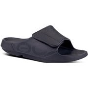 [正規輸入販売店] OOahh Sport Flex ウーアースポーツフレックス 5020041 Black/Matt Black 27cm(M8/W10) [リカバリーサンダル ユニセックス]