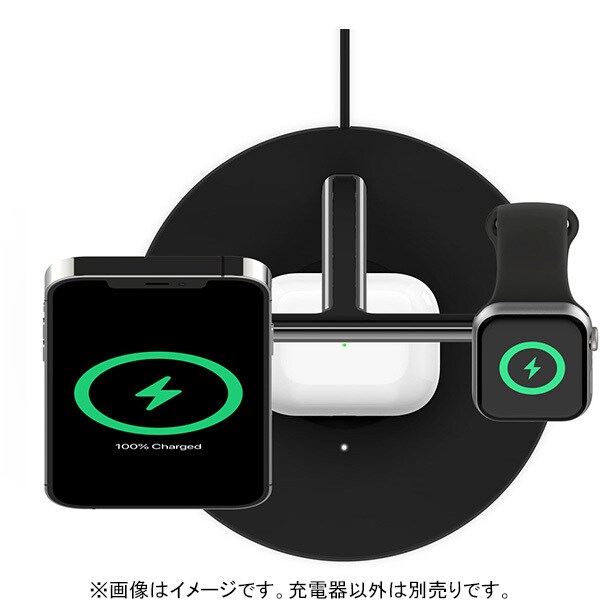 Belkin ベルキン WIZ009dqBK [MagSafe急速充電対応 iPhone,apple watch