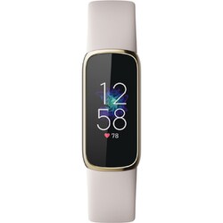 Fitbit LUXE LUNAR WHITE/フィットビット（箱あり）