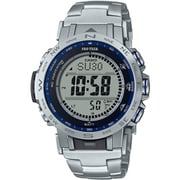 PROTREK(プロトレック) Climber Line(クライマーライン) PRW-30 シリーズ ソーラー電波ウオッチ 方位・高度・気圧・温度計測可能 小型モデル メンズ サファイアガラス/チタンバンド採用 PRW-31YT-7JF