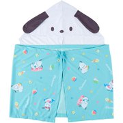 キャラクターグッズ サンリオキャラクターズ ぬらすと冷たいフード付きポンチョ ポチャッコ