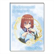キャラクターグッズ 五等分の花嫁∬ B6マンスリースケジュール手帳2022 2021年9月始まり C