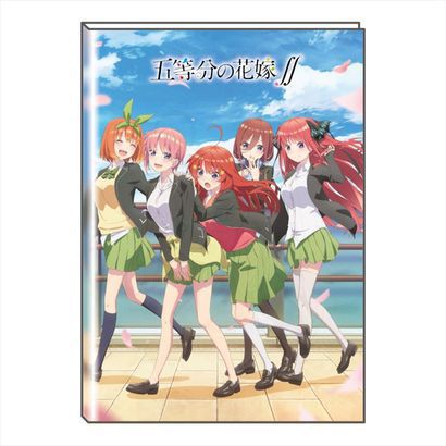キャラクターグッズ 五等分の花嫁∬ B6マンスリースケジュール手帳2022 2021年9月始まり F