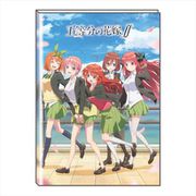 キャラクターグッズ 五等分の花嫁∬ B6マンスリースケジュール手帳2022 2021年9月始まり F