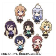 ご注文はうさぎですか？BLOOM トレーディング木札ストラップ 1個 [コレクショントイ]