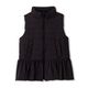 ピルエットインサレーションベスト KIDS PIROUETTE INSULATION VEST DAJ30318 ブラック(K) 130サイズ [フィットネス カットソー ガールズ]