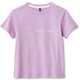 グラフィッククルーティー GRAPHIC CREW TEE DAJ70110 アイシーライラック(LI) 110サイズ [フィットネス カットソー ガールズ]