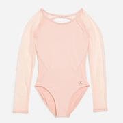 ガールズレオタード GIRLS LEOTARD DAJ010102 ペタルピンク(ET) Mサイズ [フィットネス カットソー ガールズ]