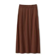 ストレッチロングスカート STRETCH LONG SKIRT DMF40302 ウォルナット(WT) サイズ2 [フィットネス ヨガ スカート レディース]