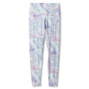 ダンスキン アロンジェプリントレギンス DANSKIN ALLONGE PRINT LEGGINGS DC20108P アイシーライラック(LI) Sサイズ [ランニングウェア レギンス レディース]