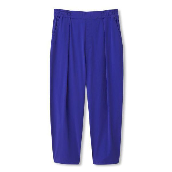 ミッドタウンワイドパンツ MIDTOWN WIDE PANTS DC40132 マジョリカブルー(JB) Sサイズ [フィットネス ヨガ パンツ レディース]