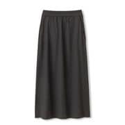 ストレッチロングスカート STRETCH LONG SKIRT DMF40302 ブラック(K) サイズ3 [フィットネス ヨガ スカート レディース]