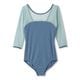 ダンスキン プレミアムレオタード DANSKIN PREMIUM LEOTARD DA10300 スモークブルー(KE) Lサイズ [フィットネス カットソー レディース]