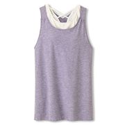 オールデイアクティブマタニティーセットアップタンク ALL DAY ACTIVE MATERNITY SET UP TANK DAM50151 ヘザーパープル(ER) Mサイズ [フィットネス ヨガ カップ付きシャツ レディース]