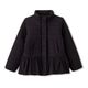 ピルエットインサレーションジャケット KIDS PIROUETTE INSULATION JACKET DAJ30317 ブラック(K) 120サイズ [フィットネス カットソー ガールズ]