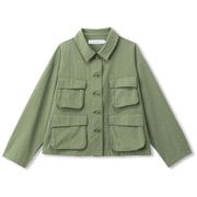 FATIQUE JACKET SIW31901 モスグリーン(MO) サイズ1 [フィットネス ジャケット レディース]
