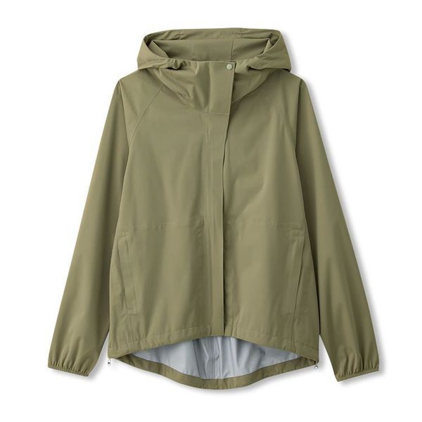 オールウェザーストレッチ3Lジャケット ALL WEATHER STRETCH 3L JACKET DC50312 スモーキーオリーブ(SO) Lサイズ [フィットネス ヨガ ジャケット レディース]