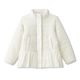 ピルエットインサレーションジャケット KIDS PIROUETTE INSULATION JACKET DAJ30317 JW Jホワイト 120サイズ [フィットネス カットソー ガールズ]