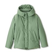 コールドウェザーダウンジャケット COLD WEATHER DOWN JACKET DC30315 グリーンフォグ(GF) Lサイズ [フィットネス ジャケット レディース]