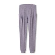 オールデイアクティブマタニティーロングパンツ ALL DAY ACTIVE MATERNITY LONG PANTS DAM20105 ヘザーパープル(ER) Lサイズ [コンディショニングウェア ロングパンツ レディース]
