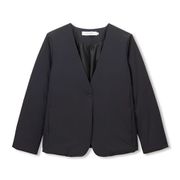 WRストレッチダウンジャケット WR STRETCH DOWN JACKET DMF30309 ウォッシュブラック(WK) サイズ2 [フィットネス ジャケット レディース]