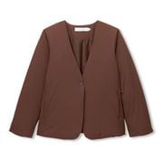 WRストレッチダウンジャケット WR STRETCH DOWN JACKET DMF30309 ウォルナット(WT) サイズ2 [フィットネス ジャケット レディース]
