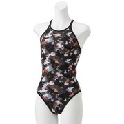 ビッグバンターンズスーツ Big Bang TurnS Suit STW02055 ブラック×レッド(KR) Lサイズ [ワンピース水着 レディース]