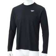 ロングスリーブスタンダードティー L/S Standard Tee SA31911 ブラック(K) SSサイズ [フィットネス 長袖シャツ メンズ]