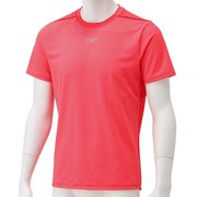 バックメッシュショートTシャツ SD18T51 レッド(RE) Mサイズ [フィットネス Tシャツ メンズ]